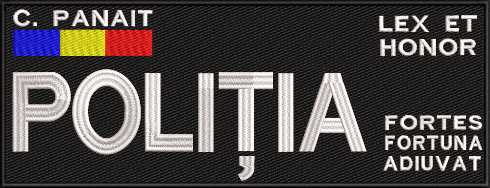 EMBLEMA - POLITIA ROMANA VESTA TACTICA 